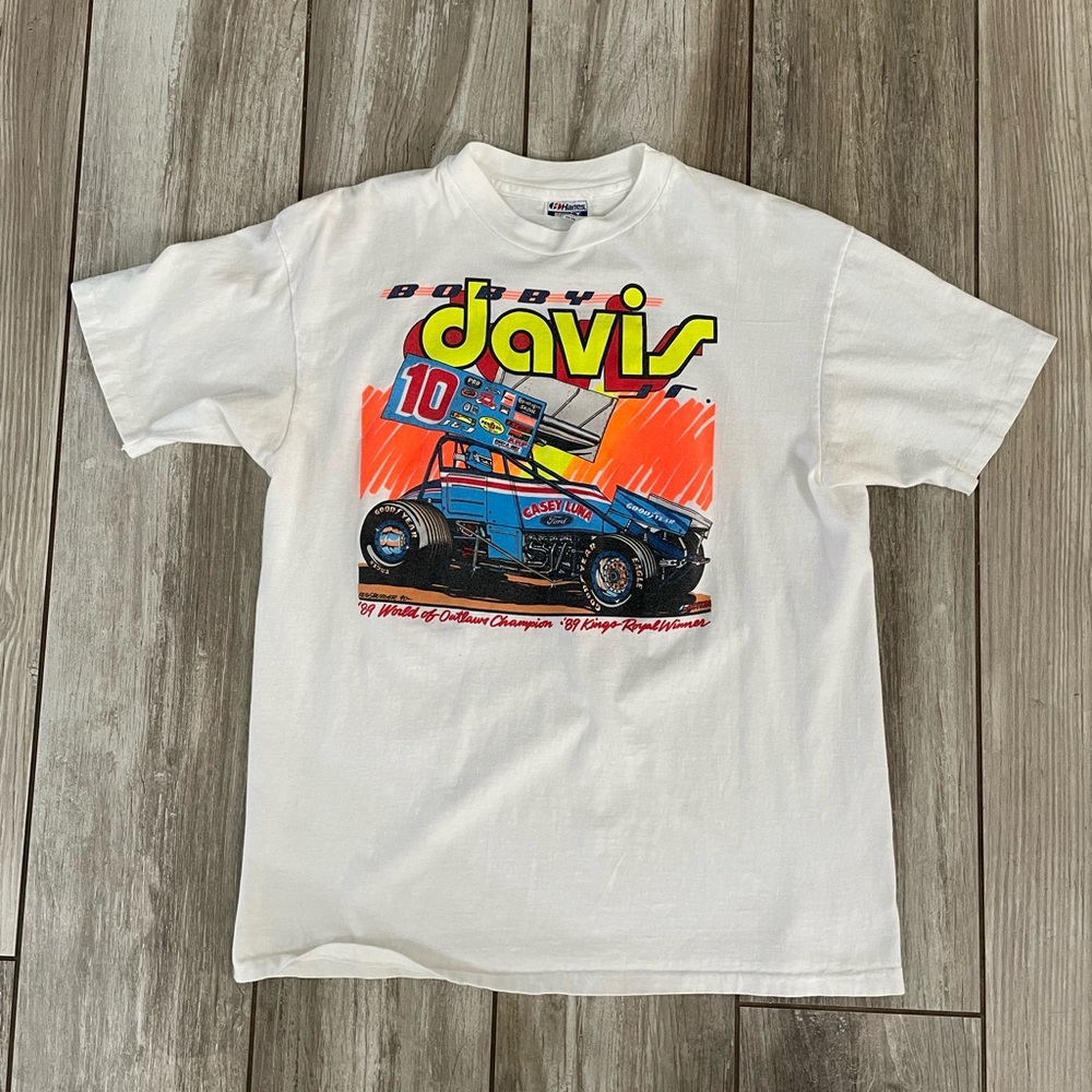 Vintage 90’s Bobby Davis Sprint Racing Tee